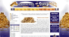 Desktop Screenshot of achator-paris.com